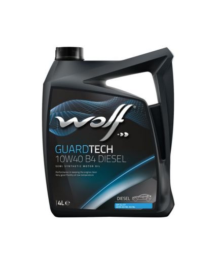 Моторное масло WOLF GuardTech 15W-40 B4 DIESEL 4 л
