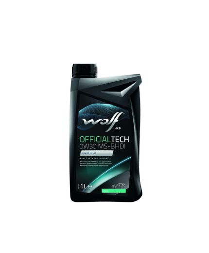 Моторное масло WOLF OfficialTech 0W-30 MS-BHDI 1л