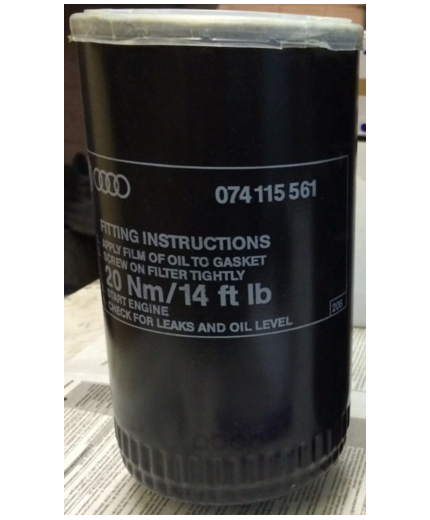 VAG Фильтр масляный Фото 2