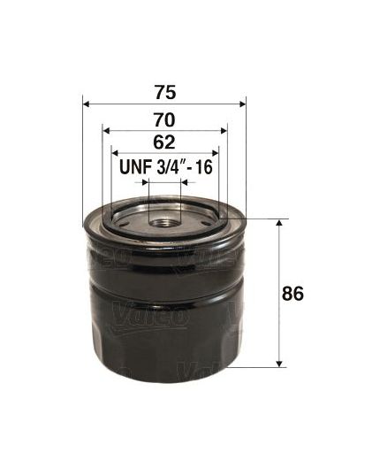 Valeo Фильтр масляный Фото 2