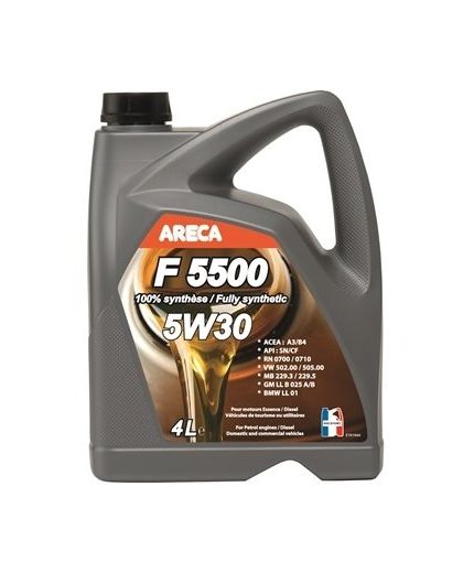 Моторное масло ARECA F5500 5W-30 4л
