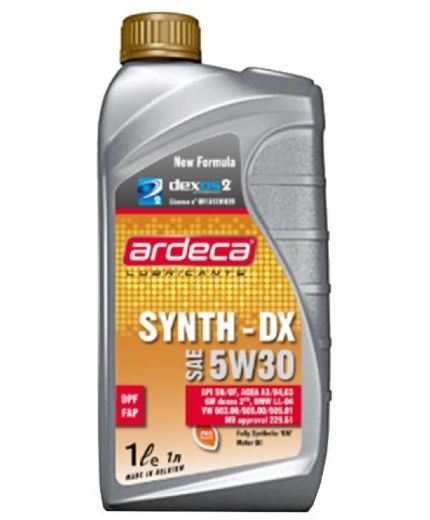 Моторное масло ARDECA SYNTH-DX 5W-30 1л