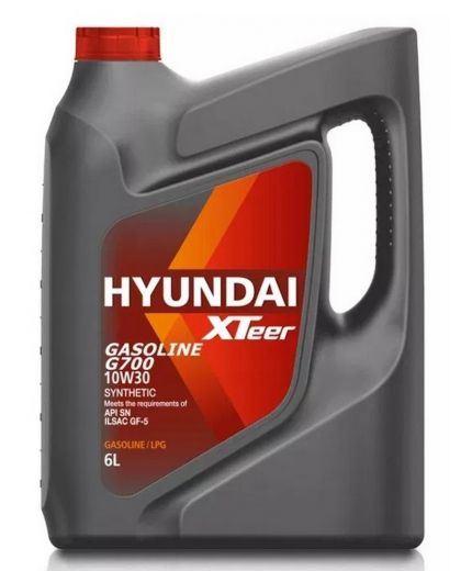 Моторное масло HYUNDAI XTeer Gasoline G700 10W-40 6л