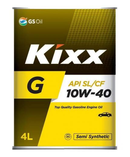 Моторное масло KIXX G SL/CF 10W-40 4л (Замена на L531644TR1)