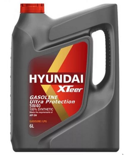 Моторное масло HYUNDAI XTeer Gasoline Ultra Protection 5W-40 6л