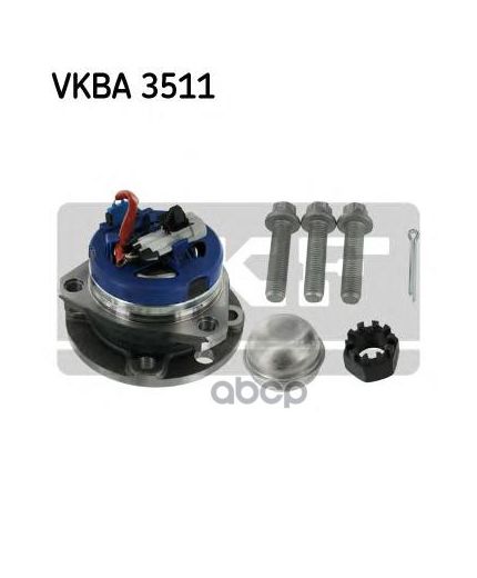 SKF Комплект подшипника ступицы передней