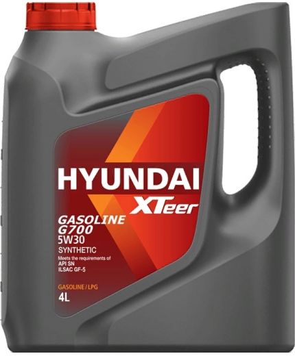 Моторное масло HYUNDAI XTeer Gasoline G700 5W-30 4л