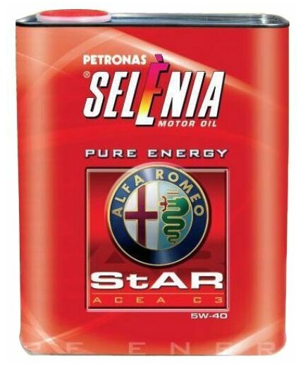 Моторное масло SELENIA STAR PURE ENERGY 5W-40 2л