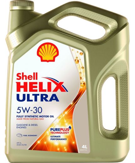 Моторное масло SHELL Helix Ultra 5W-30 4л (Заменен на 550046268)