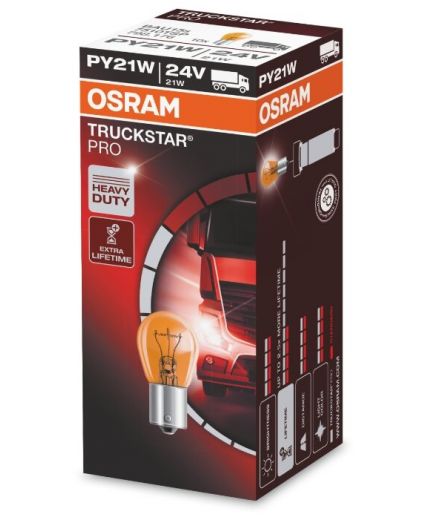 NARVA Лампочка PY21W 12V-21W (BAU15s) янтарь Фото 7