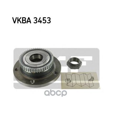 SKF Подшипник ступицы задней комплект