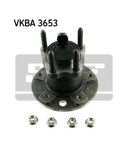 SKF Подшипник ступицы задней комплект