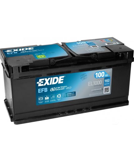 EXIDE Аккумулятор EL1000 (100 А/ч) 900A