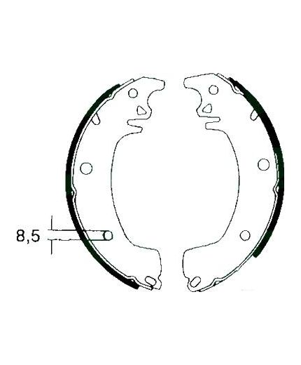 AP Колодки дисковые