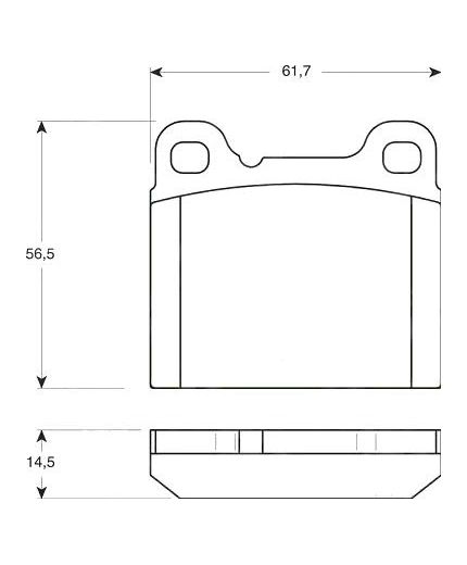 TRW Колодки дисковые
