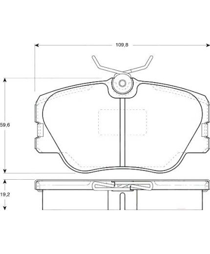 TRW Колодки дисковые передние