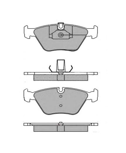 Trusting Колодки дисковые