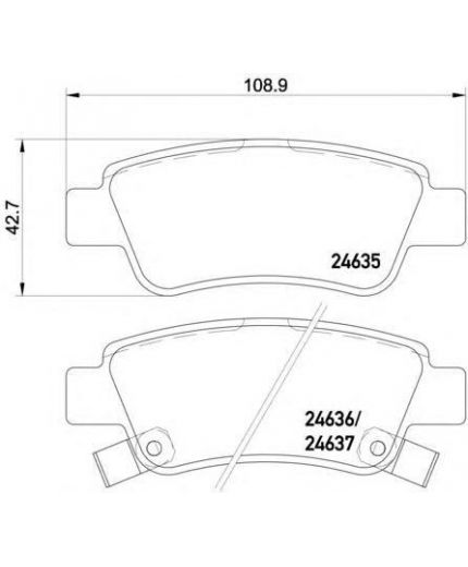 Textar Колодки дисковые задние Фото 2