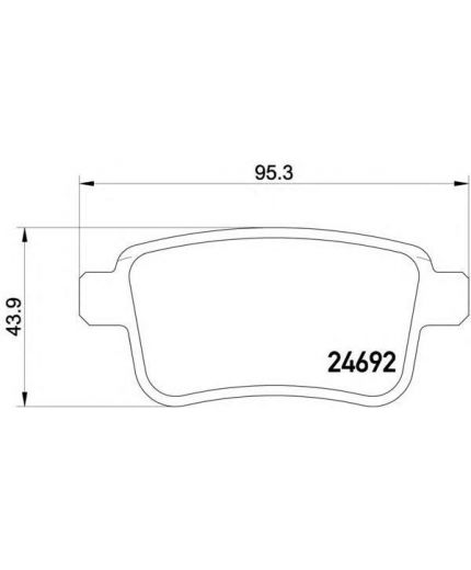 Textar Колодки дисковые задние Фото 2