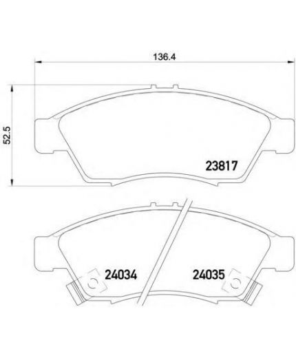 Textar Колодки дисковые передние Фото 2