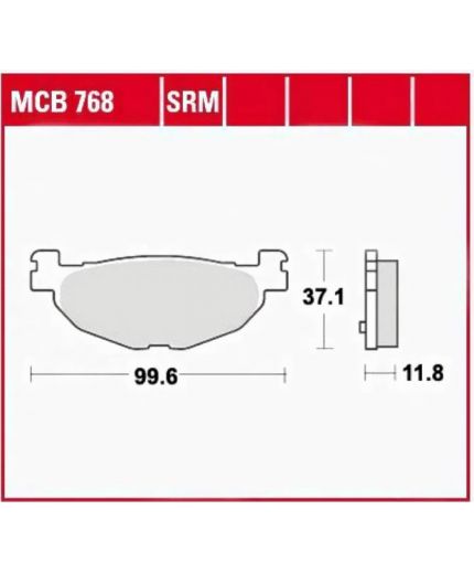 TRW Колодки дисковые передние