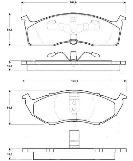 TRW Колодки дисковые передние