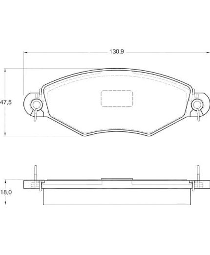 TRW Колодки дисковые