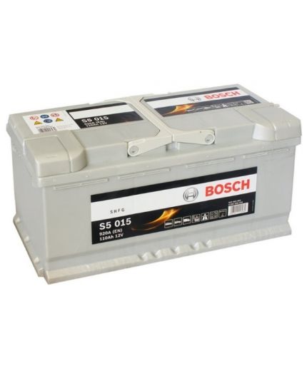 BOSCH Аккумулятор S5 SILVER PLUS 0092S50150 (110А/ч) Фото 2