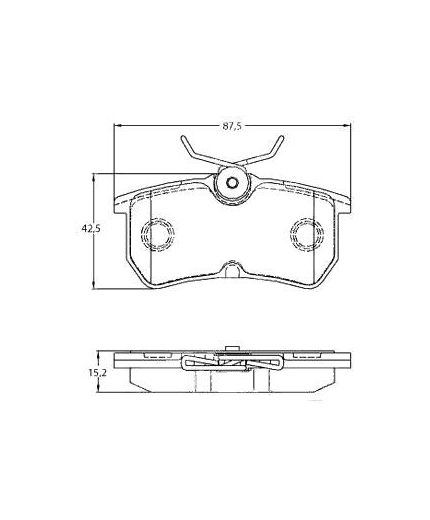 TRW Колодки дисковые