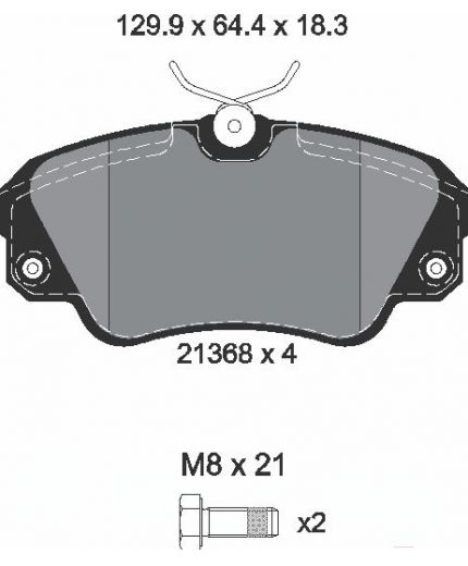 Textar Колодки дисковые