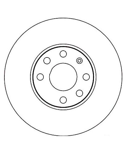 TRW Тормозной диск передний