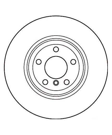 TRW Тормозной диск задний Фото 2