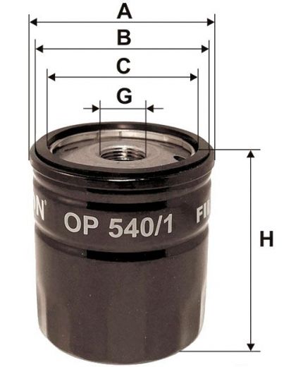 FILTRON Фильтр масляный Фото 2