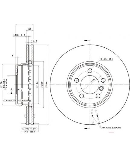BREMBO Тормозной диск Фото 2