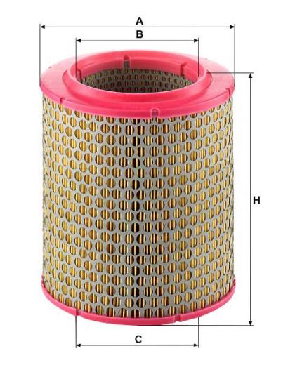 Mann-Filter Фильтр воздушный Фото 2