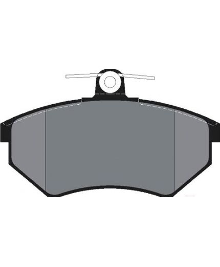 Textar Колодки дисковые передние