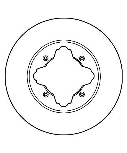 TRW Тормозной диск передний