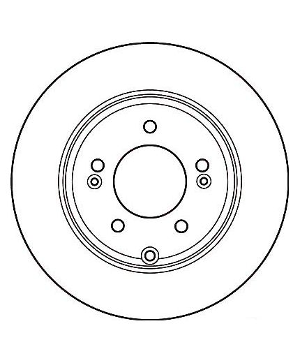 TRW Тормозной диск задний Фото 2