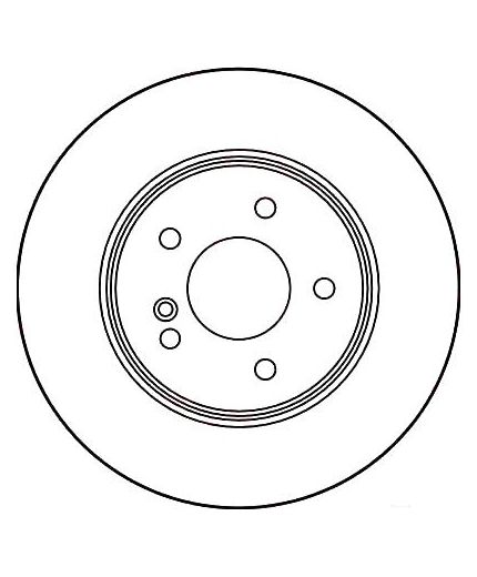 TRW Тормозной диск задний