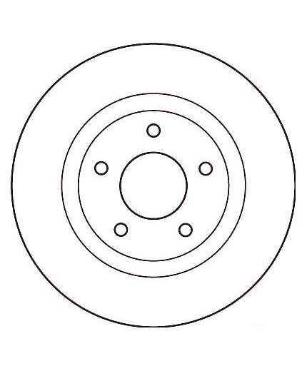 TRW Тормозной диск передний
