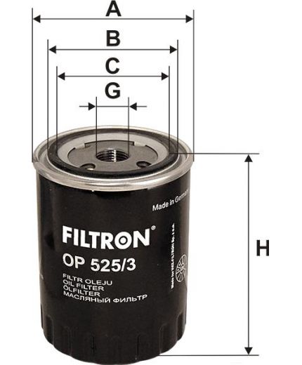 FILTRON Фильтр масляный Фото 4
