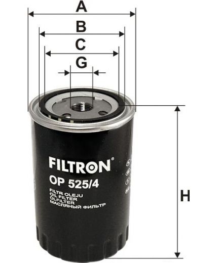 FILTRON Фильтр масляный Фото 3
