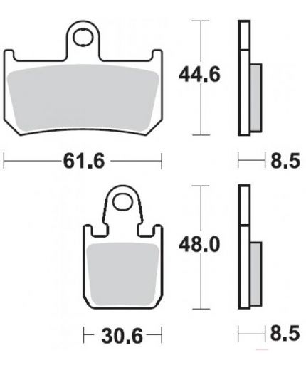 TRW Колодки дисковые передние
