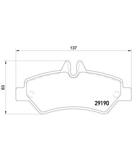Textar Колодки дисковые задние