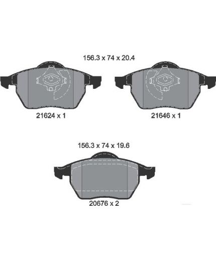 Textar Колодки дисковые