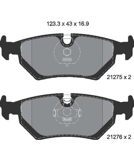 Textar Колодки дисковые