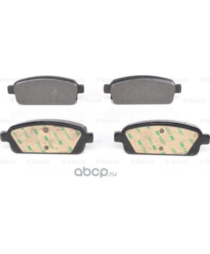 BOSCH Колодки дисковые задние