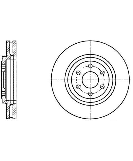 ATE Тормозной диск