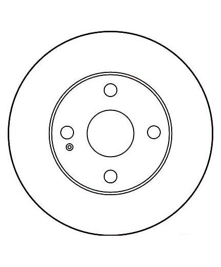 TRW Тормозной диск передний