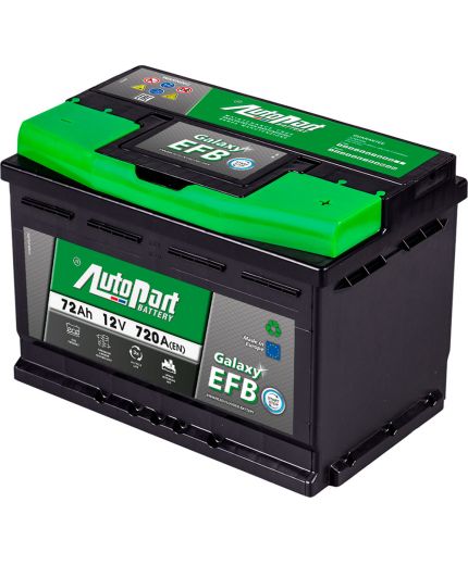AutoPart Аккумулятор EFB720 572-380 720А (72 А/ч) Фото 3